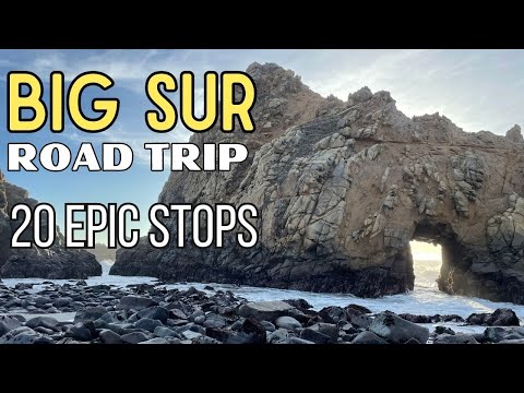 San Francisco to Big Sur Road Trip: 20 EPIC Stops!