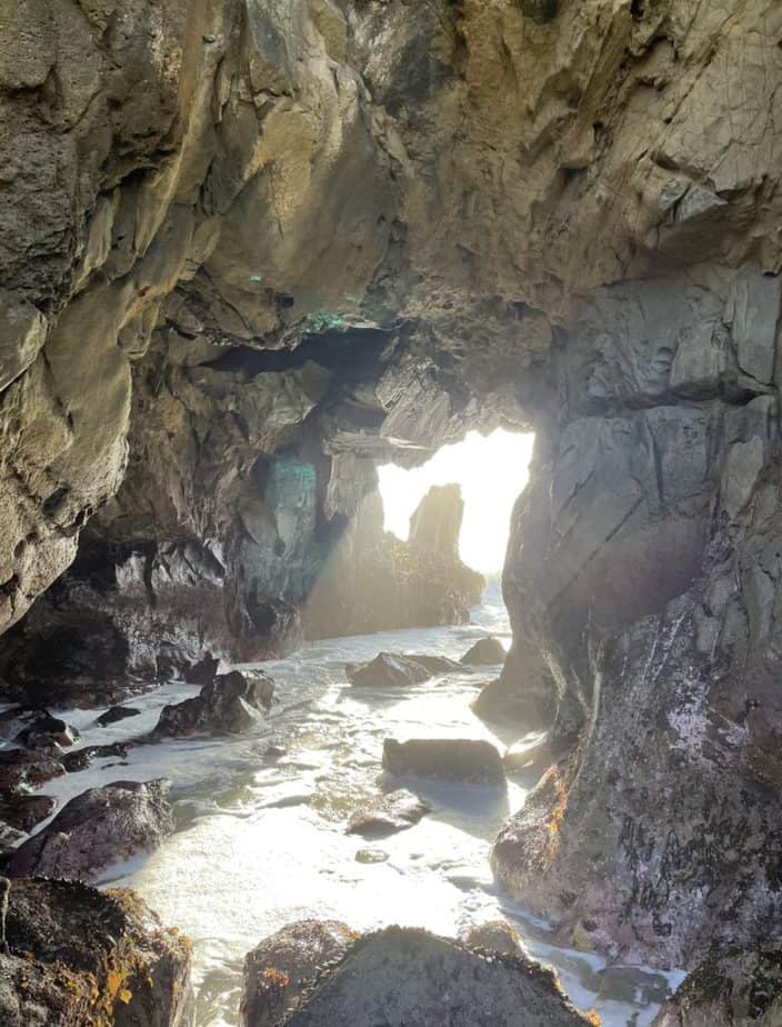 sea caves pfeiffer beach