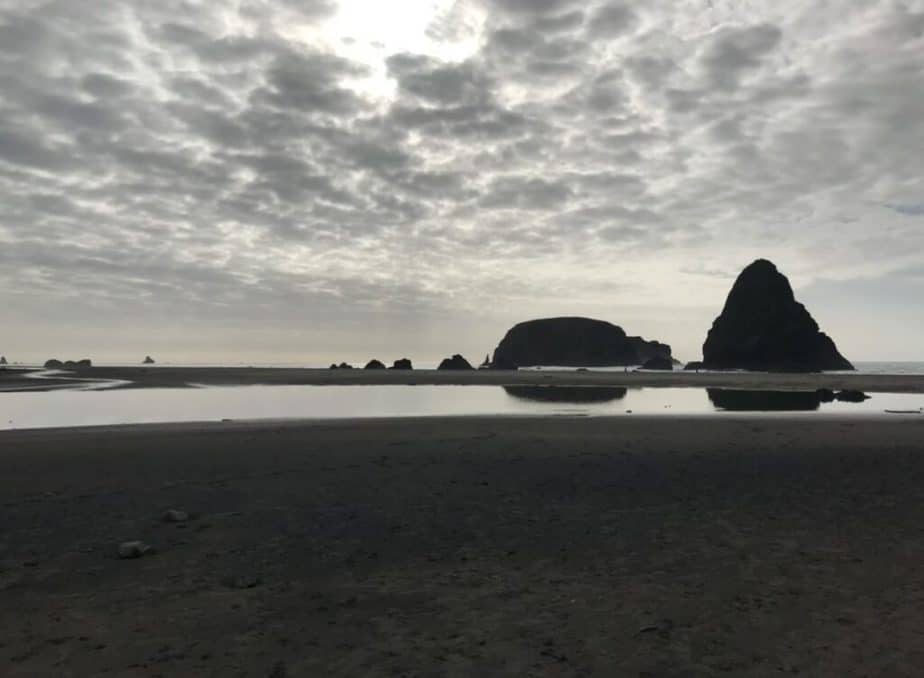 beautiful view of Whaleshead Beach on the southern oregon coast