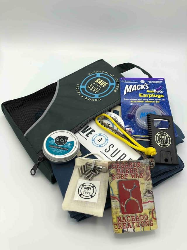 surfing accessory kit california gift idea