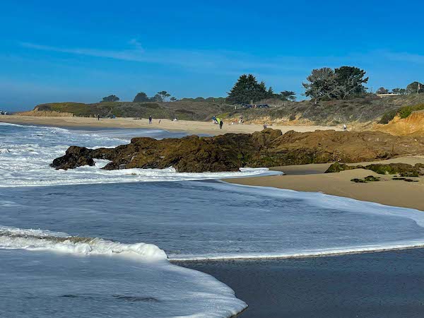 Visit the California coast! One of the things you must do in pescadero