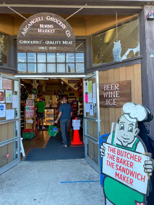 no visit to pescadero is complete without a trip to arcangeli grocery