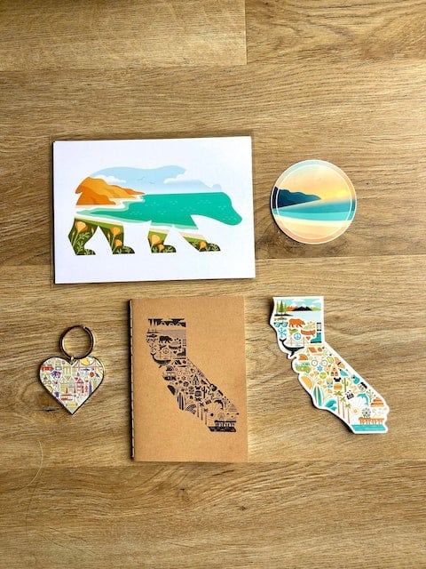 california travel gifts