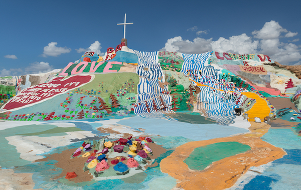 visit salvation mountain during your palm springs weekend getaway