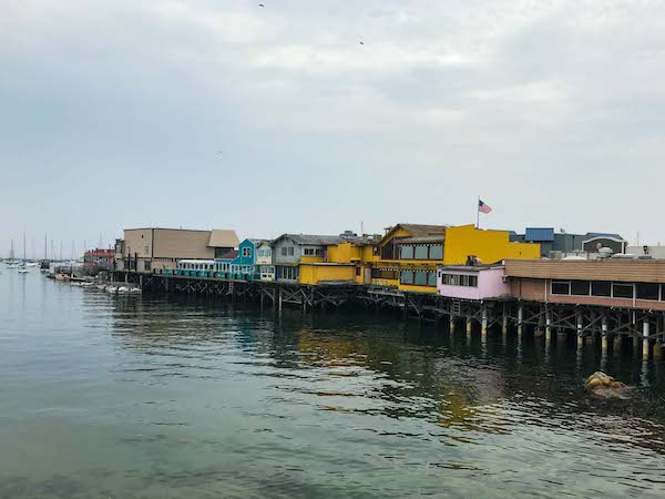 a romantic thing to do in Monterey: walk Old Fisherman's Wharf 