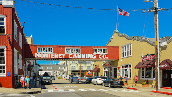 stroll along Cannery Row, a top thing to do in Monterey