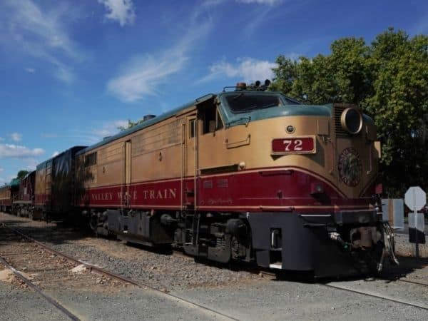 napa valley wine train