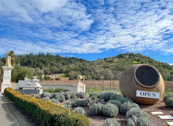 Del Dotto winery in Napa Valley