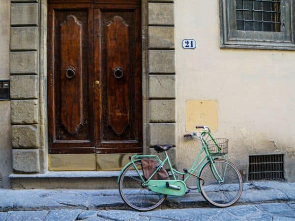 bicycle in florence italy