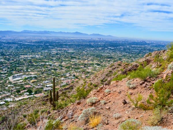 views from camelback mountain