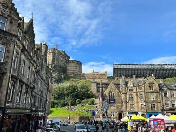 Edinburgh's beautiful medieval architecture is worth a visit