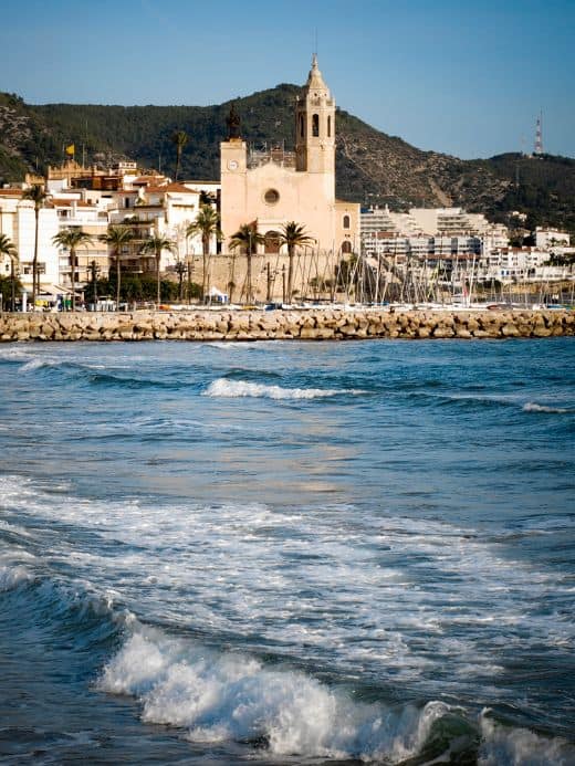 a great day trip to Sitges from Barcelona in the summer